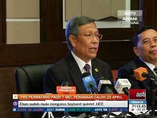 PRK Permatang Pauh 7 Mei. penamaan calon 25 April