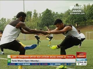 Gary tersenarai untuk sesi latihan skuad bawah 23 tahun