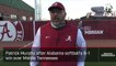 Patrick Murphy after Alabama softball's 9-1 win over Middle Tennessee