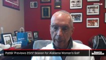 Mic Potter Previews 2022 Season for Alabama Women's Golf