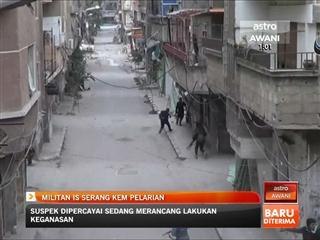 Militan IS serang kem pelarian