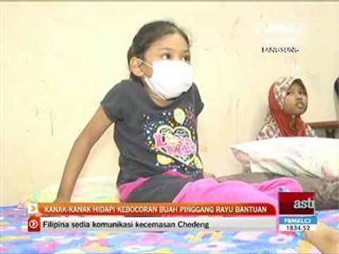 Kanak-kanak hidapi kebocoran buah pinggang rayu bantuan