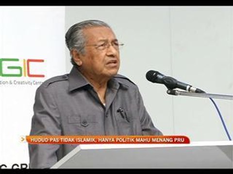 Hudud PAS tidak Islamik, hanya politik mahu menang PRU