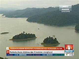 Penguatkuasaan bersepadu kurangkan kes kesalahan hutan