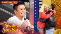 Vice Ganda hugs Vhong because of Ogie's joke | It's Showtime Sexy Babe