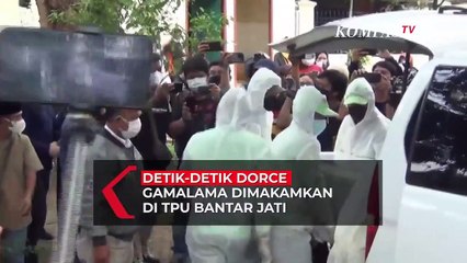 Detik-Detik Prosesi Pemakaman Dorce Gamalama, Haru dan Isak Tangis Keluarga