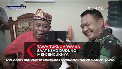 Tawa Tukul Arwana Saat Momen Bersama KSAD Dudung Abdurachman, Netizen Terharu