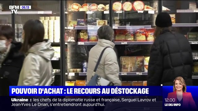 Face à la baisse du pouvoir d'achat, le recours au déstockage