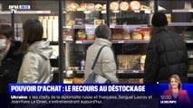 Face à la baisse du pouvoir d'achat, le recours au déstockage