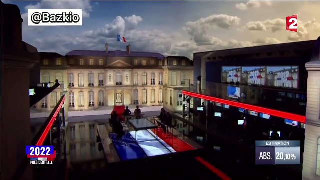 David Pujadas interpelle les équipes d'Eric Zemmour après la diffusion d'un montage vidéo le montrant commenter la victoire du candidat à la Présidentielle 2022