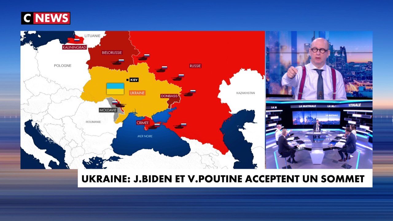 Harold Hyman sur les tensions en Ukraine : «Il y a entre 150 000 et 2000 troupes positionnées»