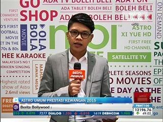 Astro umum prestasi kewangan 2015