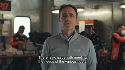 2022 Aprilia RS-GP - Interview Romano Albesiano