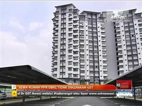 Sewa rumah PPR DBKL tidak dikenakan GST