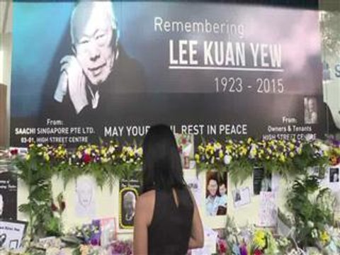 Singapore state funeral for former leader Lee Kuan Yew
