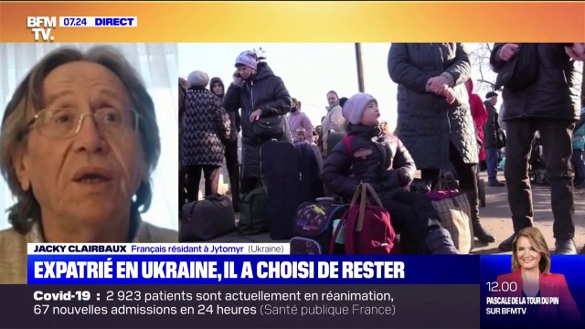 Crise ukrainienne: ce Français expatrié estime que ce serait lâche de sa part de quitter ce pays qui [l'a] très bien accueilli