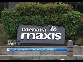 Maxis dividend per share forecast lowered