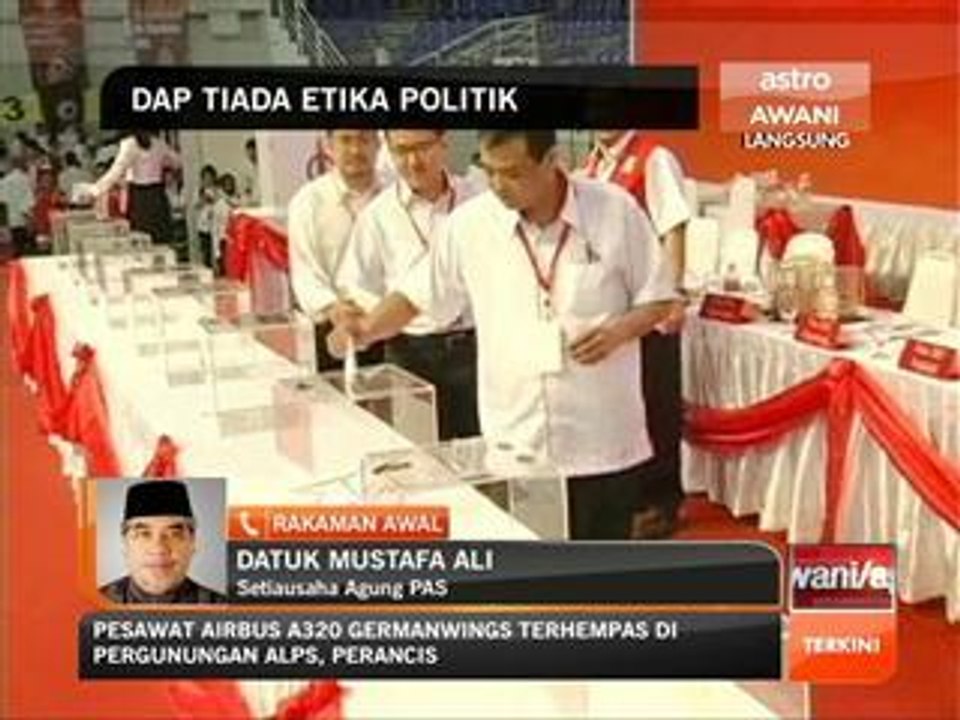 DAP tiada etika politik