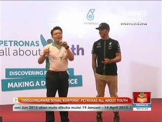 Tanggungjawab sosial korporat Petronas All About Youth