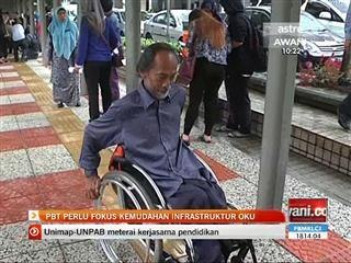 PBT perlu fokus kemudahan infrastruktur OKU