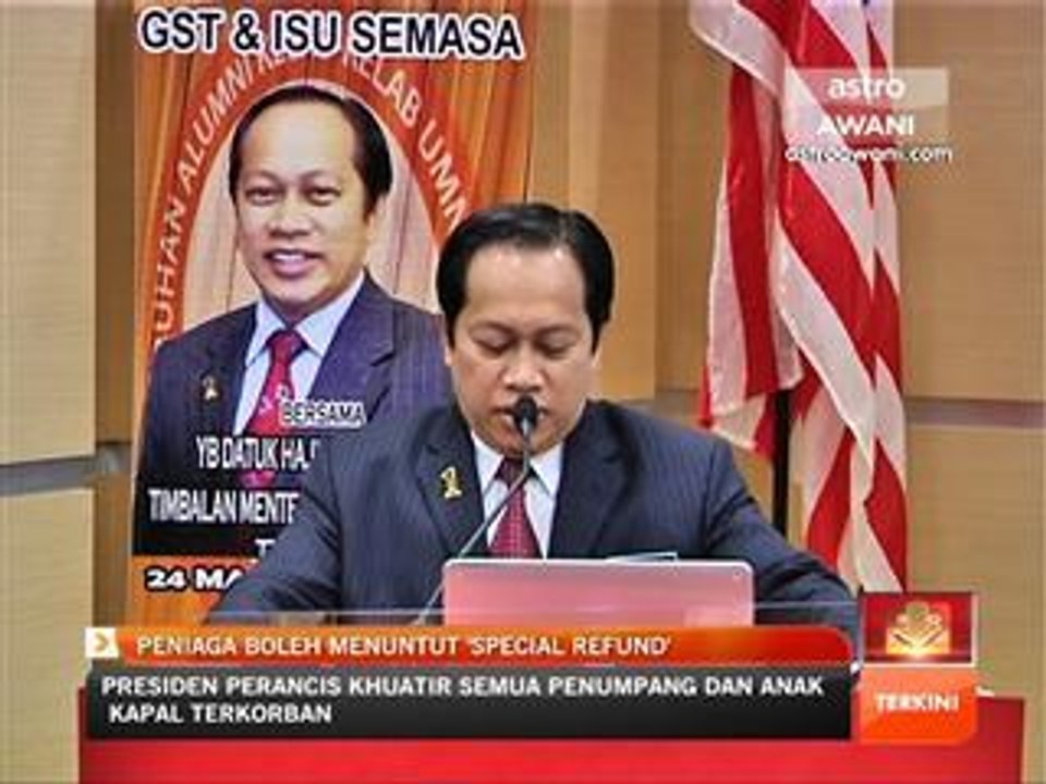 Peniaga boleh menuntut 'Special Refund'