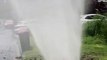 Burst water pipe in Wollongong, February 21, Illawarra Mercury