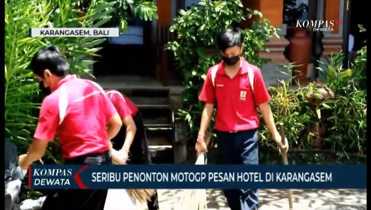 Seribu Penonton MotoGp Pesan Hotel DiKarangasem