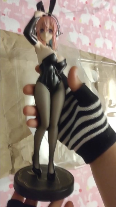 Super Sonico Figure Lets Gooo