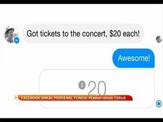 Facebook bakal perkenal fungsi pembayaran terus