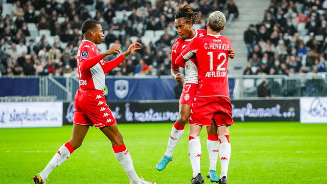 GIRONDINS DE BORDEAUX 1-1 AS MONACO - LIGUE 1 - 25EME JOURNÉE