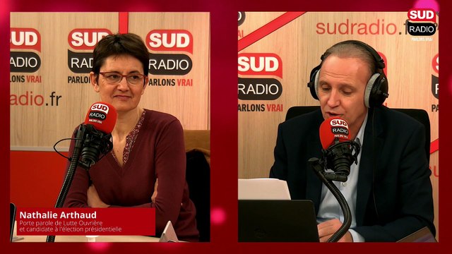 Nathalie Arthaud : Éric Zemmour est le candide de la bourgeoisie choisit par Bolloré