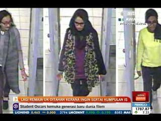 Lagi remaja UK ditahan kerana ingin sertai kumpulan IS