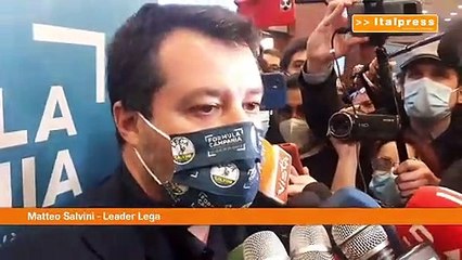 Salvini: "In Campania servono lavoro, infrastrutture e salute"