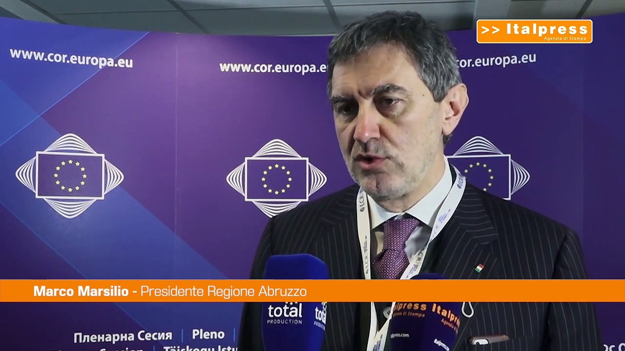 Ue, Marsilio "Il futuro passa attraverso coinvolgimento cittadini"