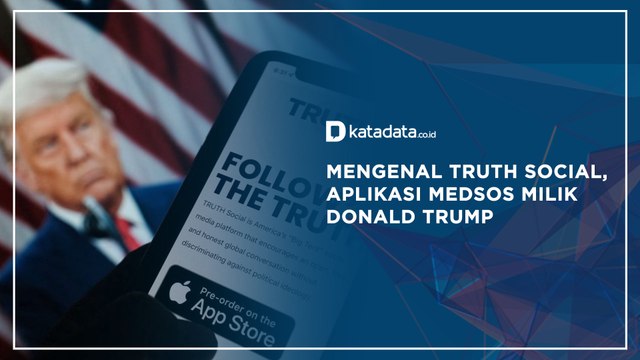 Mengenal Truth Social, Aplikasi Medsos Milik Donald Trump | Katadata Indonesia