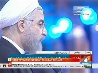 Iran optimis rundingan nuklear berjaya
