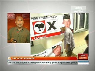 Minggu akhir kempen PRK Chempaka