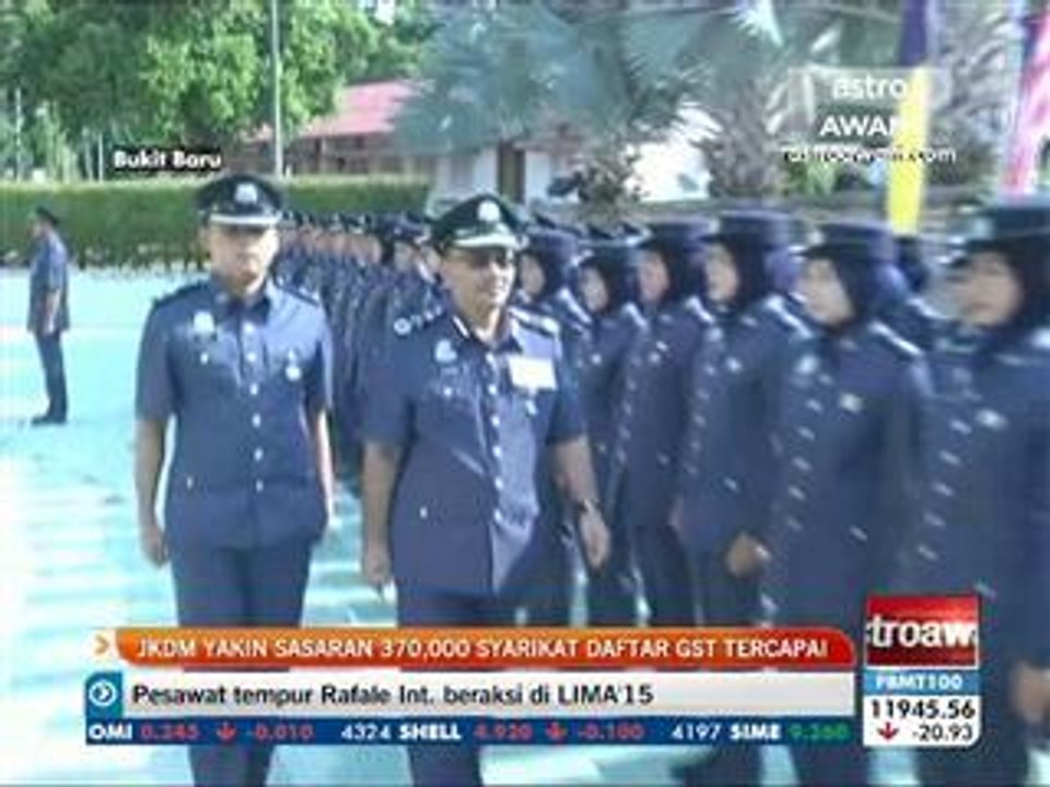 JKDM yakin sasaran 370,000 syarikat daftar GST tercapai