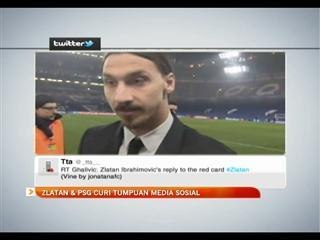 Zlatan & PSG curi tumpuan media sosial