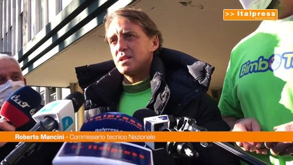 Mancini "Speriamo di fare un regalo agli italiani"