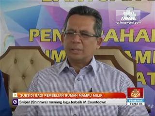 Subsidi bagi pembelian rumah mampu milik