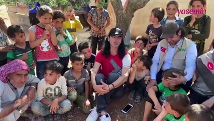 Murat Kekilli'den çocuklarla 'güçlü Türkiye' mesajı!