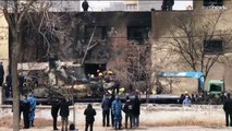 مقتل ثلاثة في تحطم طائرة حربية من طراز إف-5 في تبريز بإيران