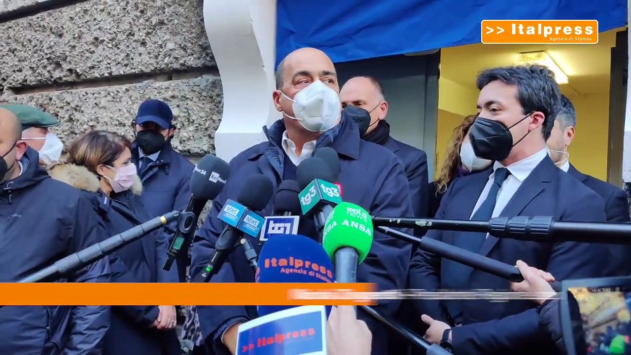 Sassoli, Zingaretti "Mi ha insegnato a non perdere la speranza"