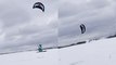 'Go snowkiting on a windy day they said, nothing will go wrong they said *Funny Snow Fail*'