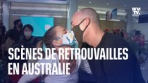 Les heureuses retrouvailles à Sydney à l'heure où l’Australie rouvre ses frontières aux touristes