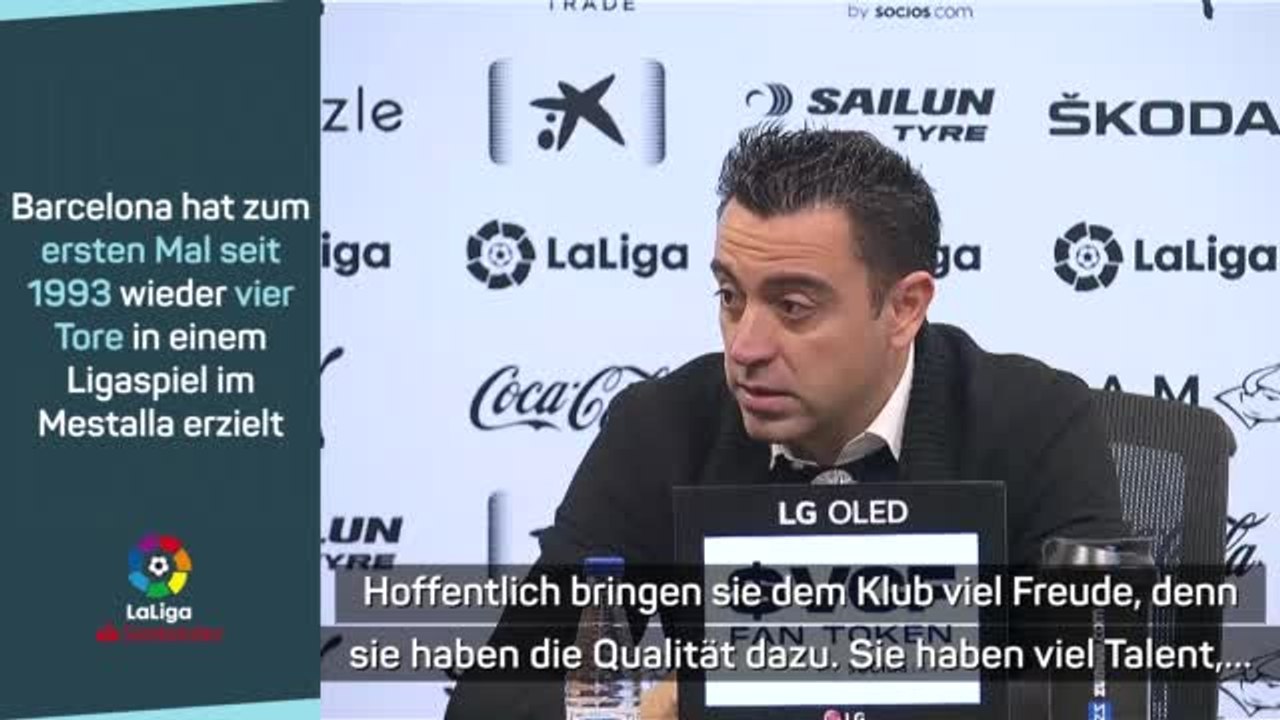 Xavi: Barca-Mittelfeld kann viel Freude bereiten