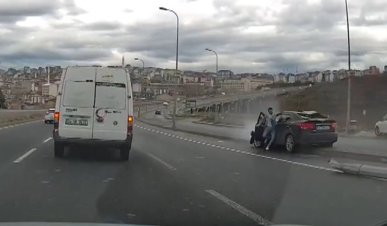 Makas ve hız kaza ile sonuçlandı