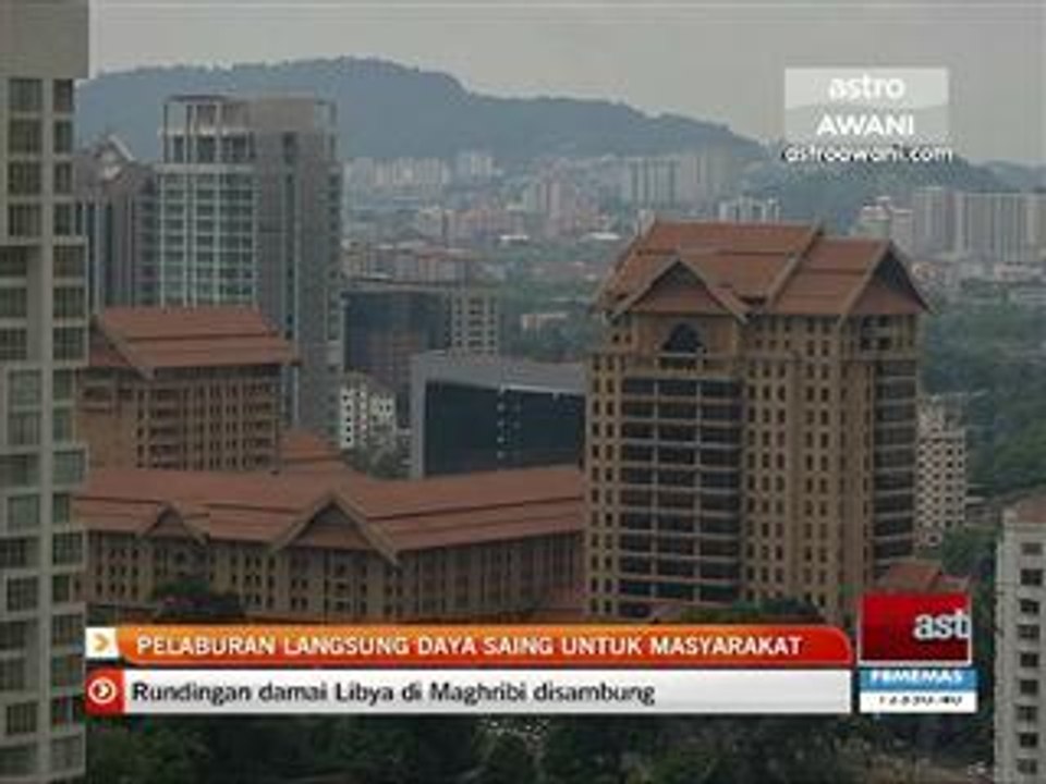 Pelaburan langsung daya saing untuk masyarakat
