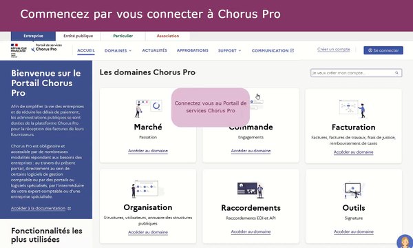 Tutoriel Portail de services Chorus Pro 2022 - Saisir un mémoire de justice